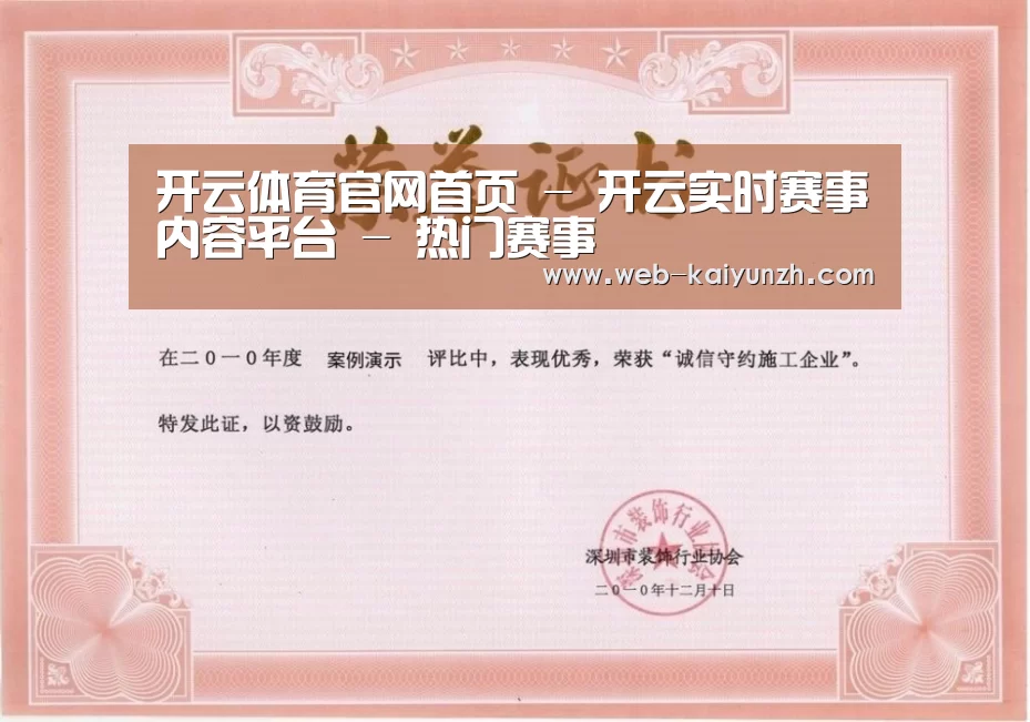 荣誉证书二