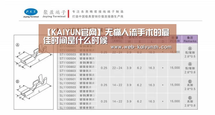 【KAIYUN官网】无痛人流手术的最佳时间是什么时候(图1) 开云体育